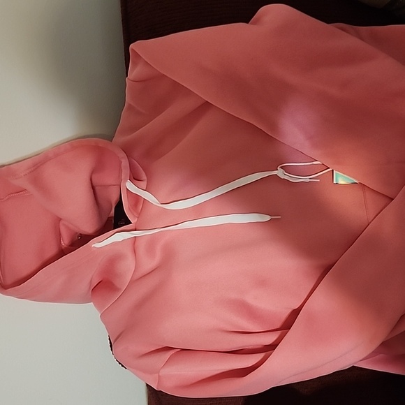 Womens Earsoon Plus Size Activewear Jogging 2 PC Suite Pink Size 5X - Picture 3 of 3